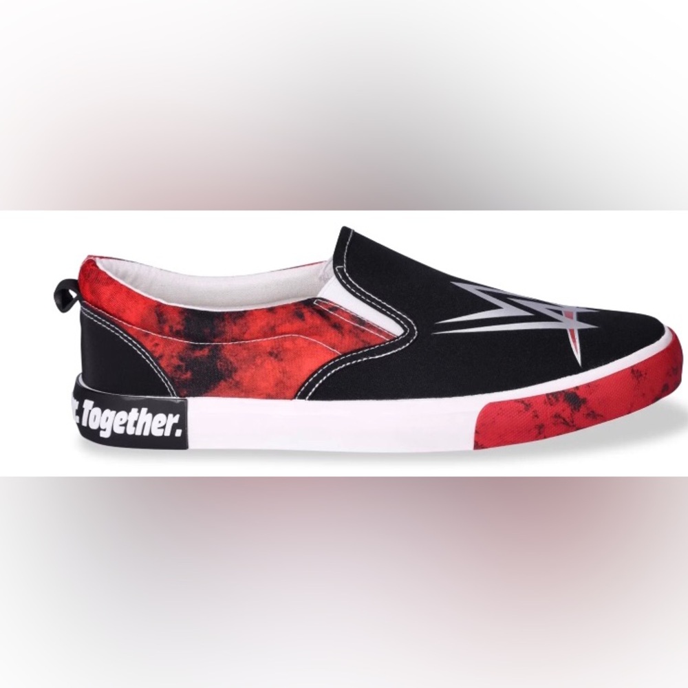 WWE Men's Slip-on Sneaker